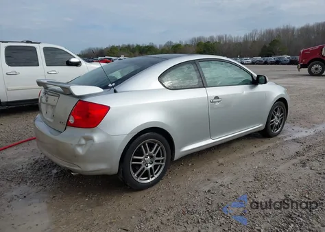 2006 Scion Tc из США, поврежденный, VIN JTKDE177060110267